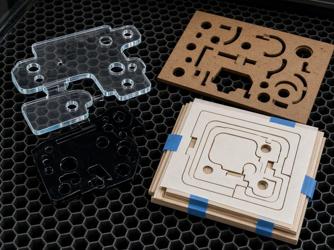 Custom laser cut